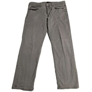 Lucky Brand 121 Heritage Slim Jeans Mens 38x29 Gray Stretch Denim Pants